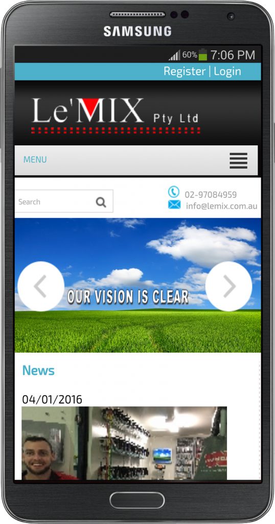 lemix mobile responsive